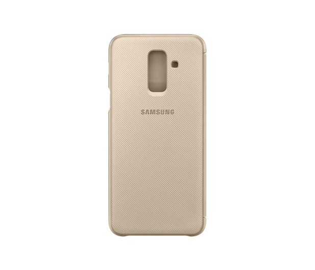 Samsung Wallet Cover do Samsung Galaxy A6+ złoty - 444720 - zdjęcie 2